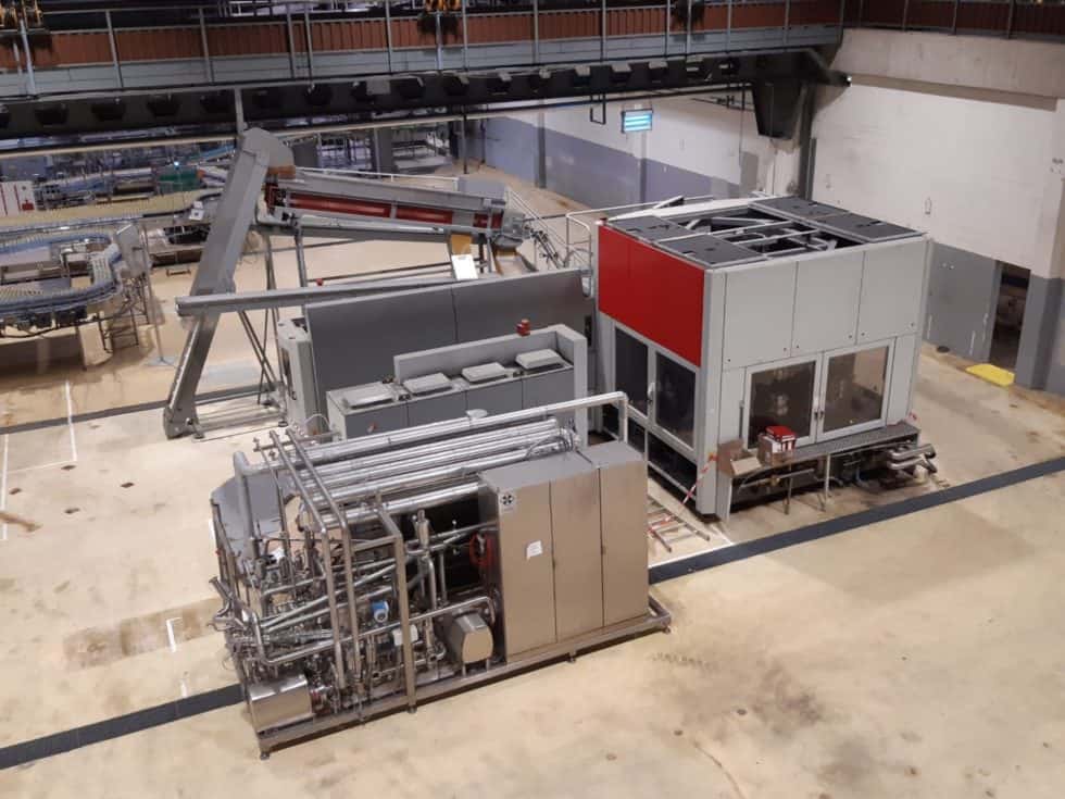 Back view of SIDEL SBO 16 series 2