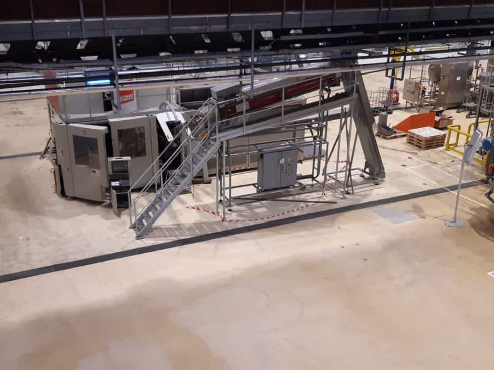 Left view of SIDEL SBO 16 series 2