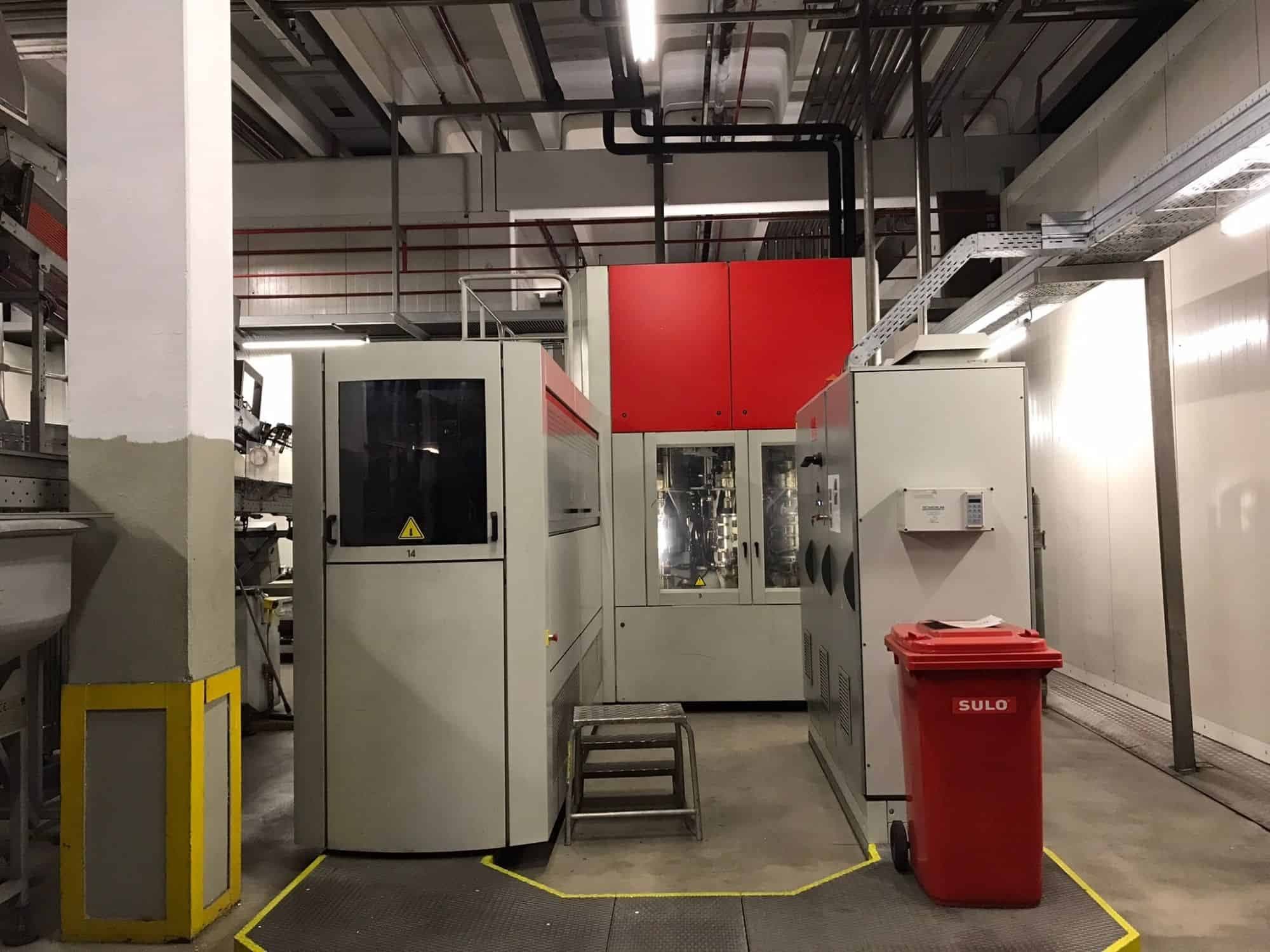 Front view of SIDEL SBO 10