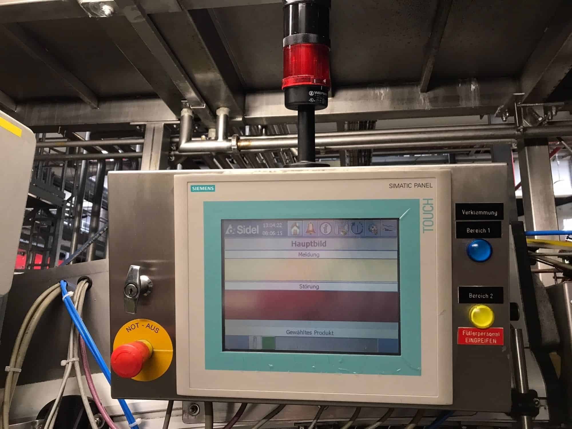 Control unit of SIDEL SBO 10