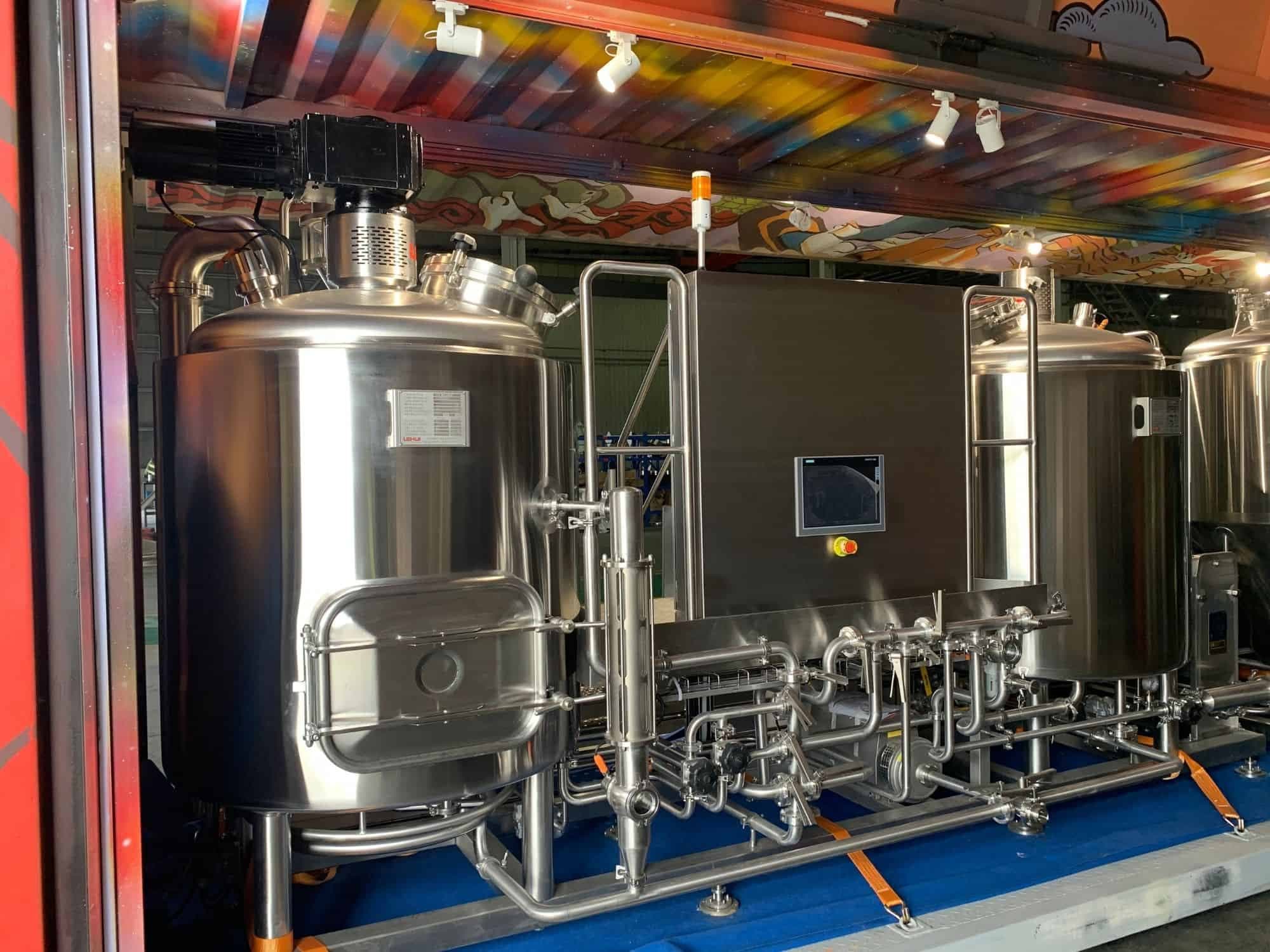 Working room of Lehui Brewhouse