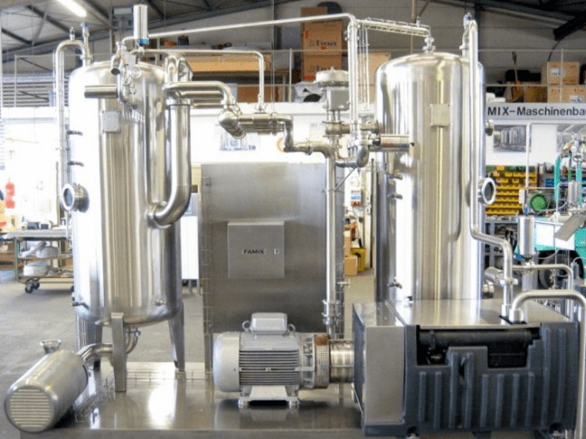 Back view of H. FALTERBAUM FAMIX-MASCHINENBAU GMBH FAMIX 50,000