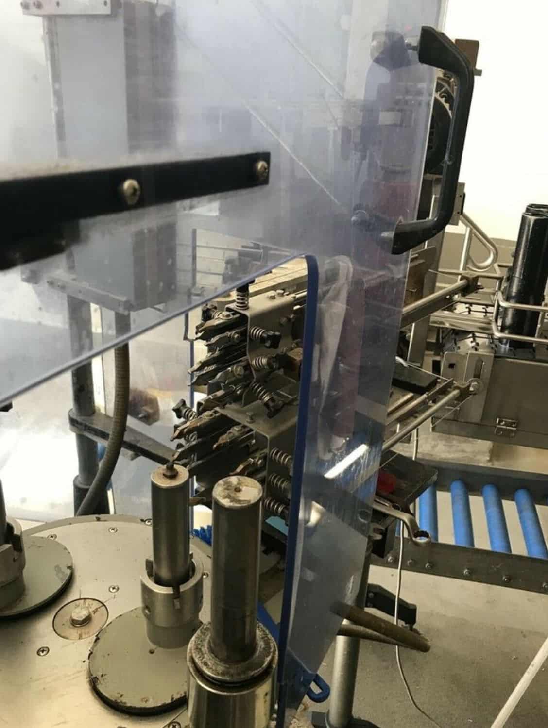Side view of Nagel, PAC, Juwatec, ICS Returnable Glass Filling line for beer, soft drink
