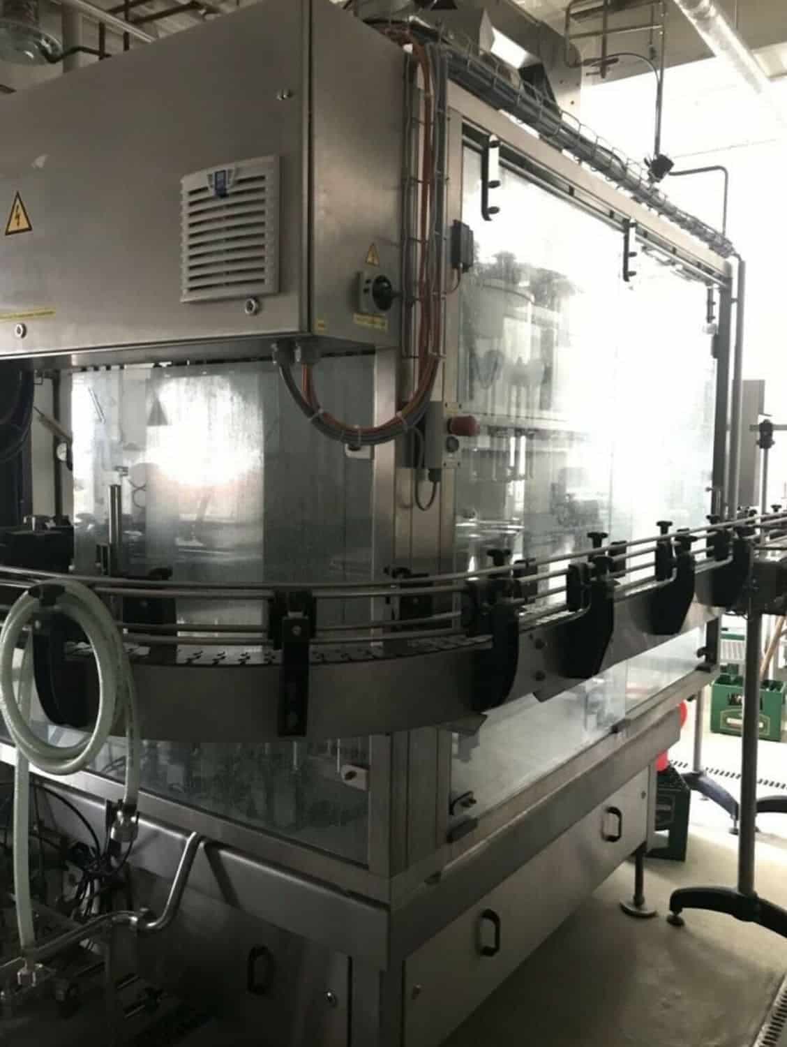 Working room of Nagel, PAC, Juwatec, ICS Returnable Glass Filling line for beer, soft drink
