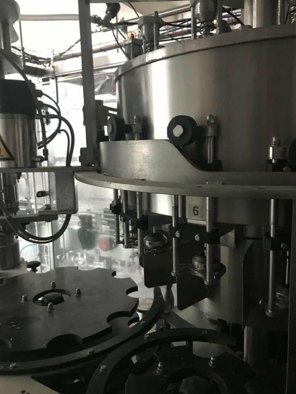 Working room of Nagel, PAC, Juwatec, ICS Returnable Glass Filling line for beer, soft drink