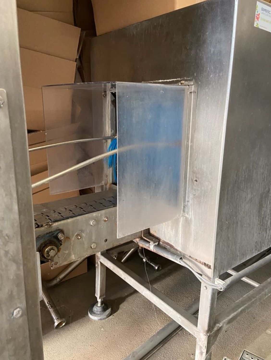 Right view of Nagel, PAC, Juwatec, ICS Returnable Glass Filling line for beer, soft drink