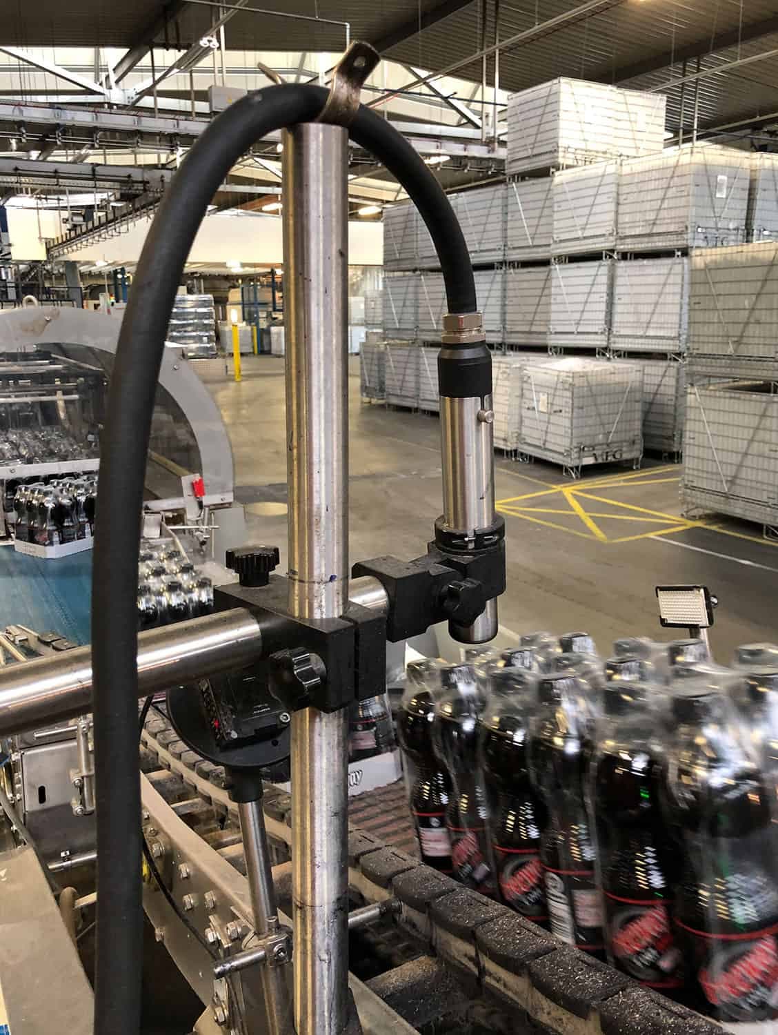 Side view of Kettner Verpackungsstrang