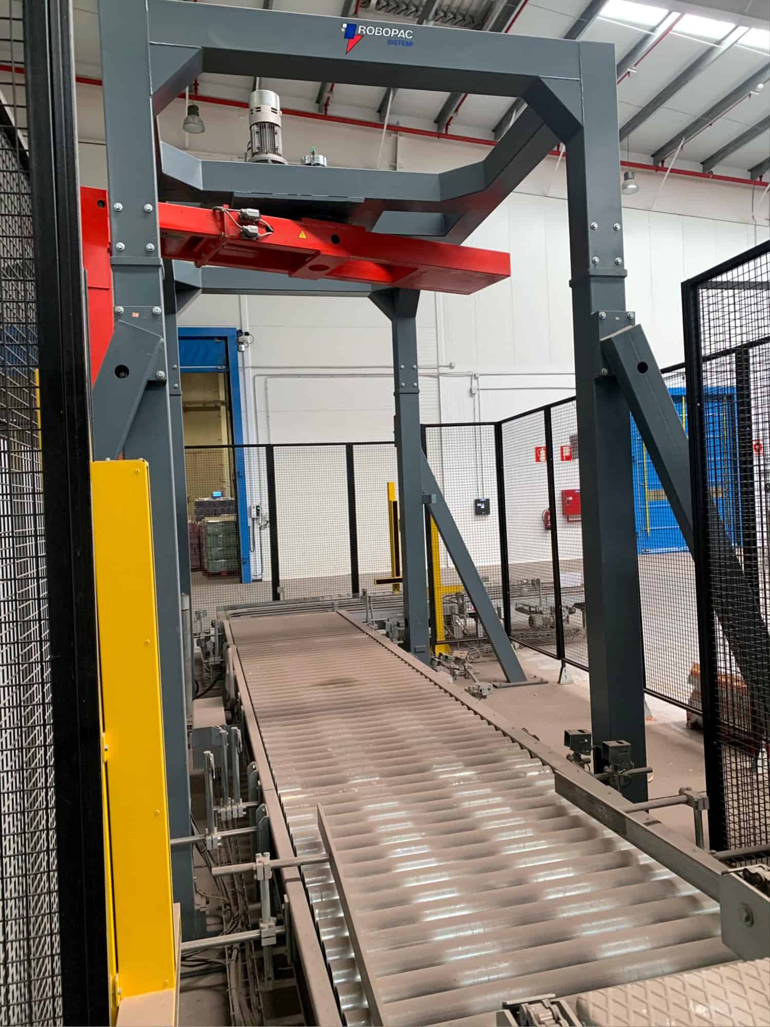 Working room of Sacmi / Robopac Palletizer, Genesis, Helix HS40