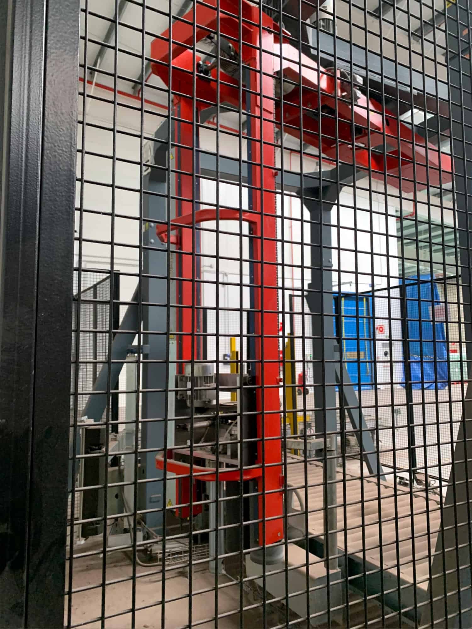 Side view of Sacmi / Robopac Palletizer, Genesis, Helix HS40
