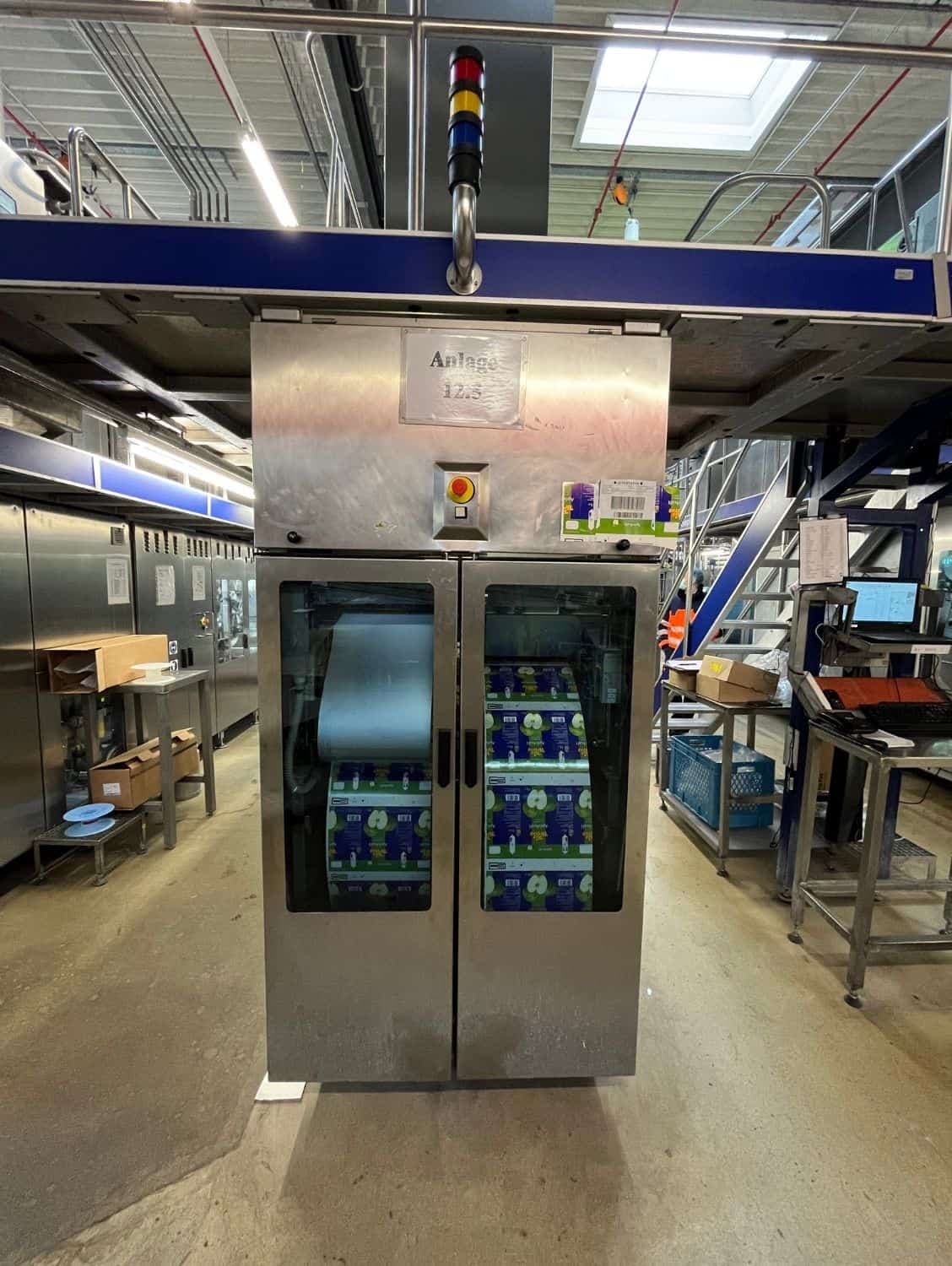 Side view of Tetra Pak TBA 21 
