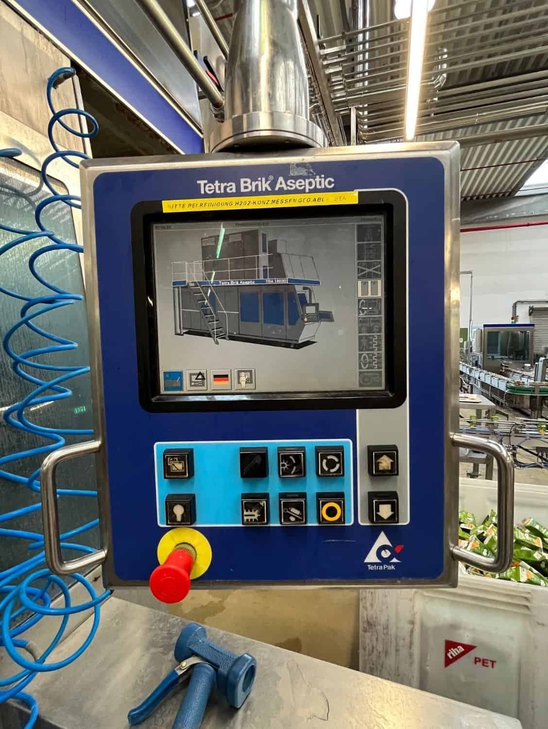 Control unit of Tetra Pak TBA 21 