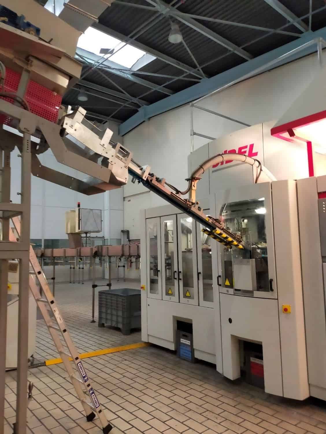 Right view of SIDEL SBO 10 Series 2 