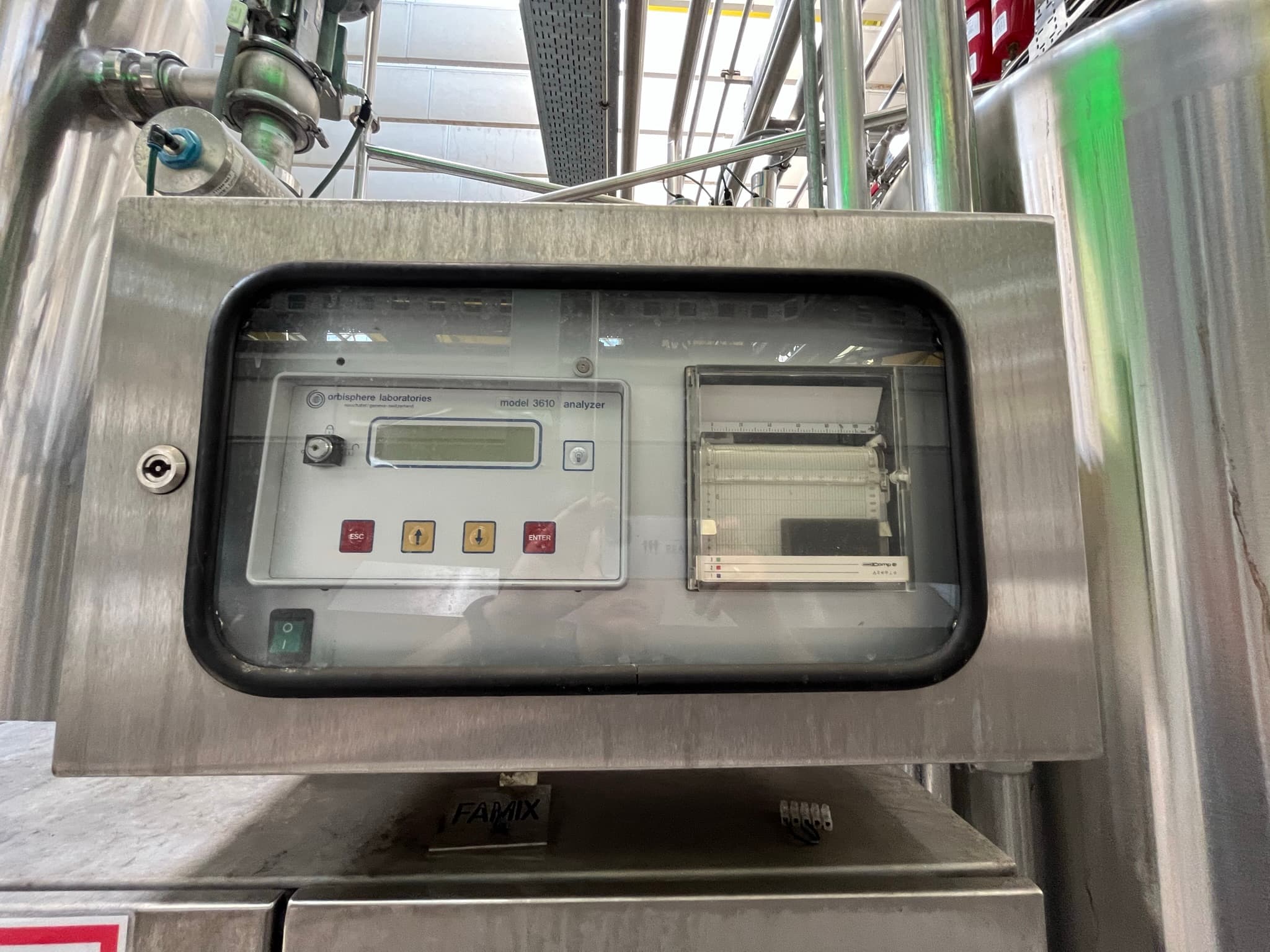 Control unit of H. FALTERBAUM FAMIX-MASCHINENBAU GMBH FAMIX 35000