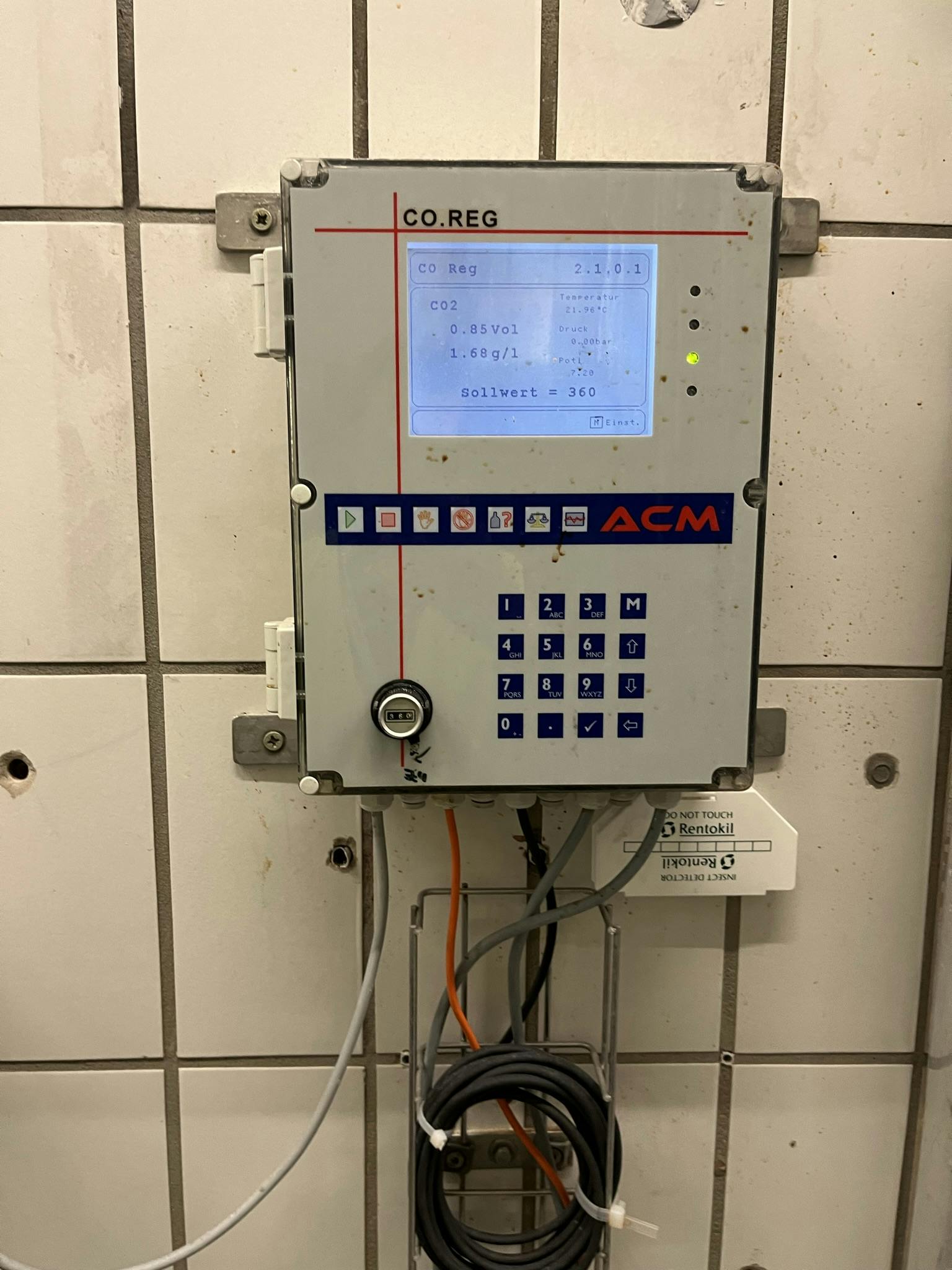 Control unit of Ortmann + Herbst Intermix 240 EIÜD/4-C
