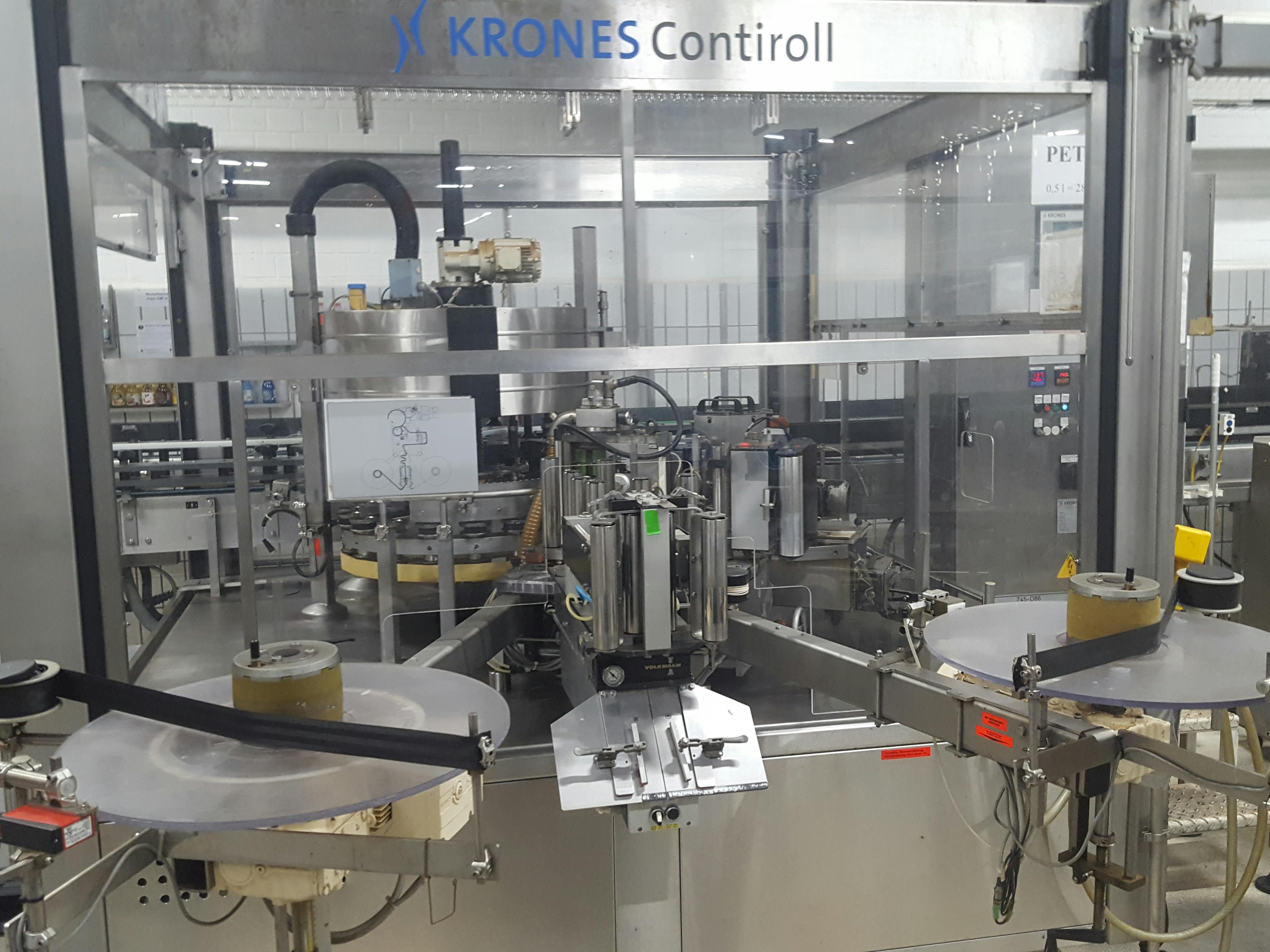 Front view of Krones Contiroll