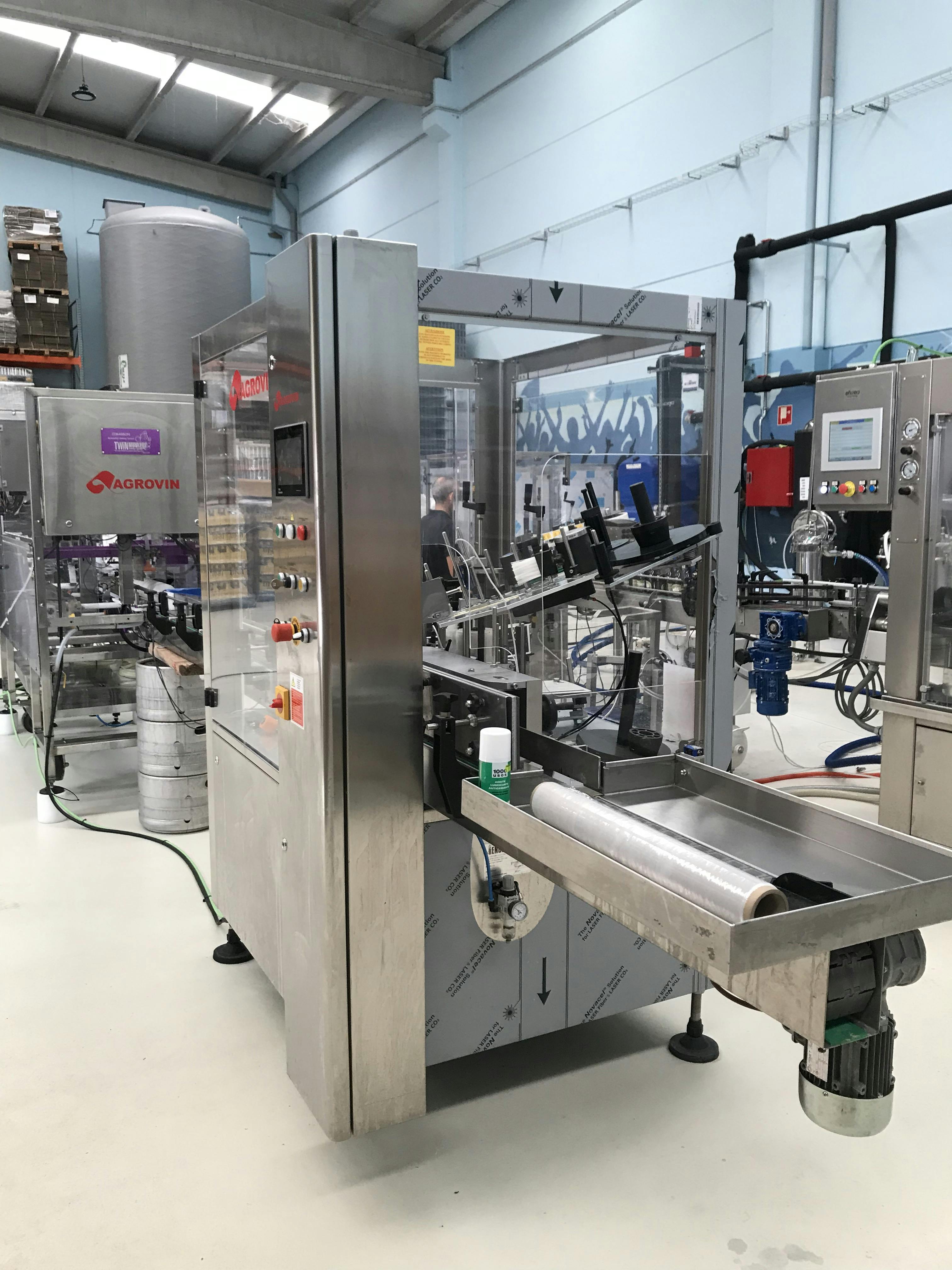 Right view of Twin Monkeys Automated Canning System